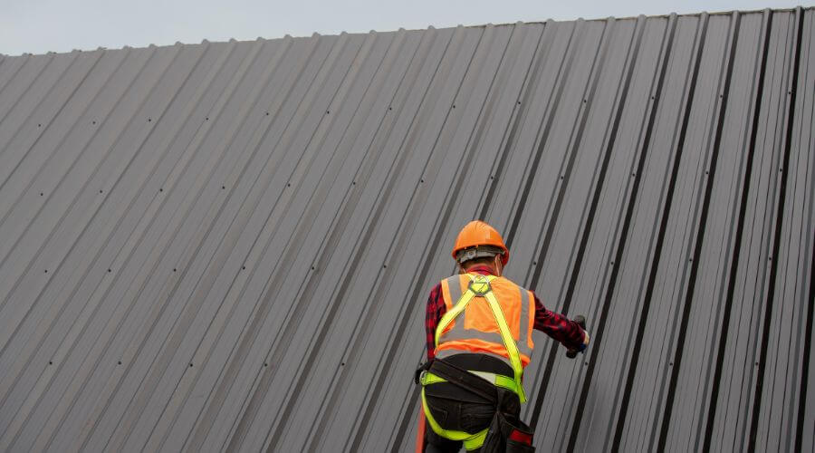 Professional metal roof installation services in Dorr, MI